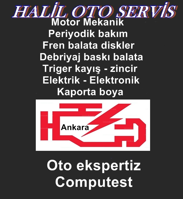 ankara halil oto servis